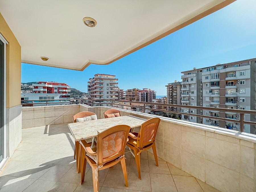 Stunning 2+1 Apartment with Sea and Castle Views, Alanya - Mahmutlar