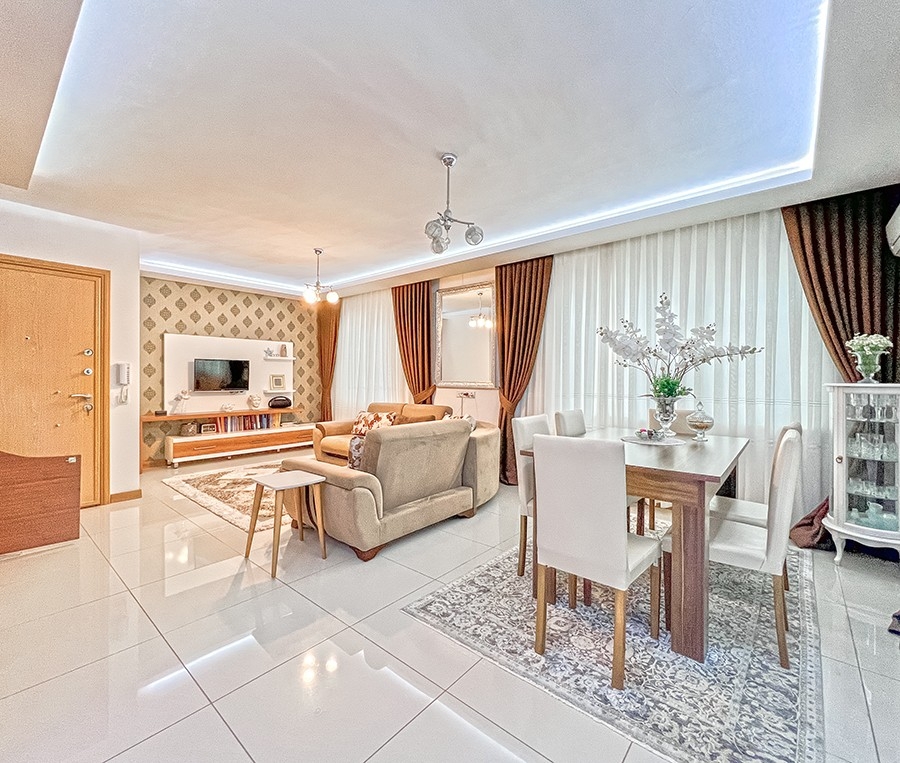 2+1 Slottutsikt Penthouse i Mahmutlar, Alanya