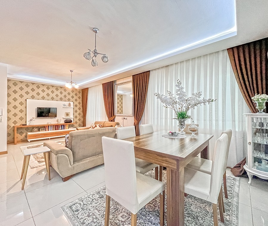 2+1 Slottutsikt Penthouse i Mahmutlar, Alanya