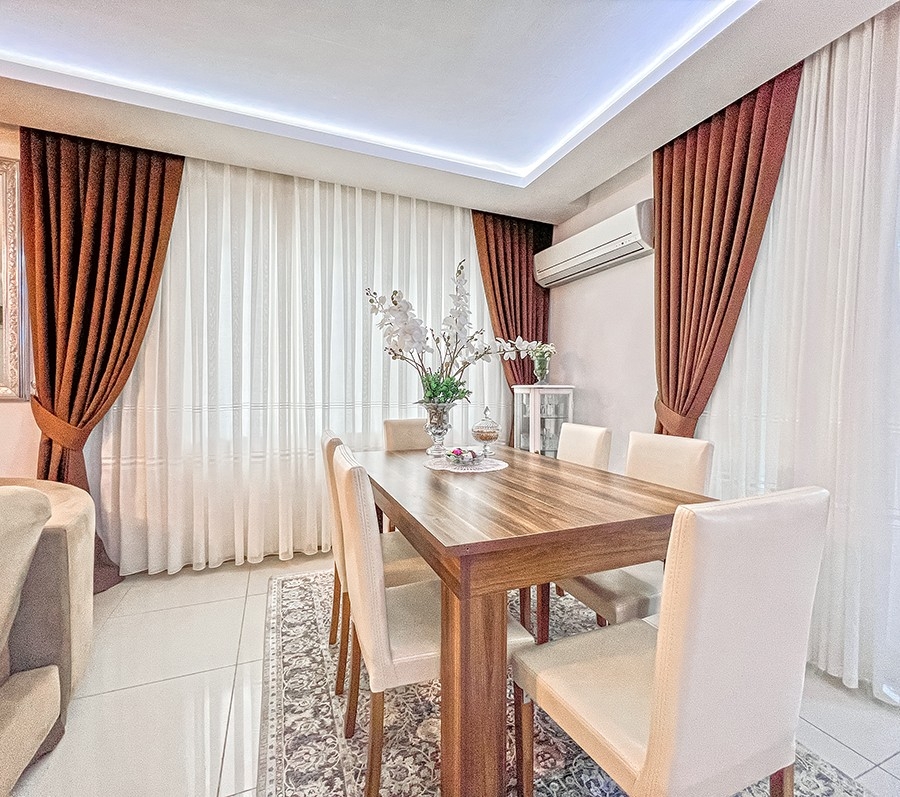 2+1 Slottutsikt Penthouse i Mahmutlar, Alanya