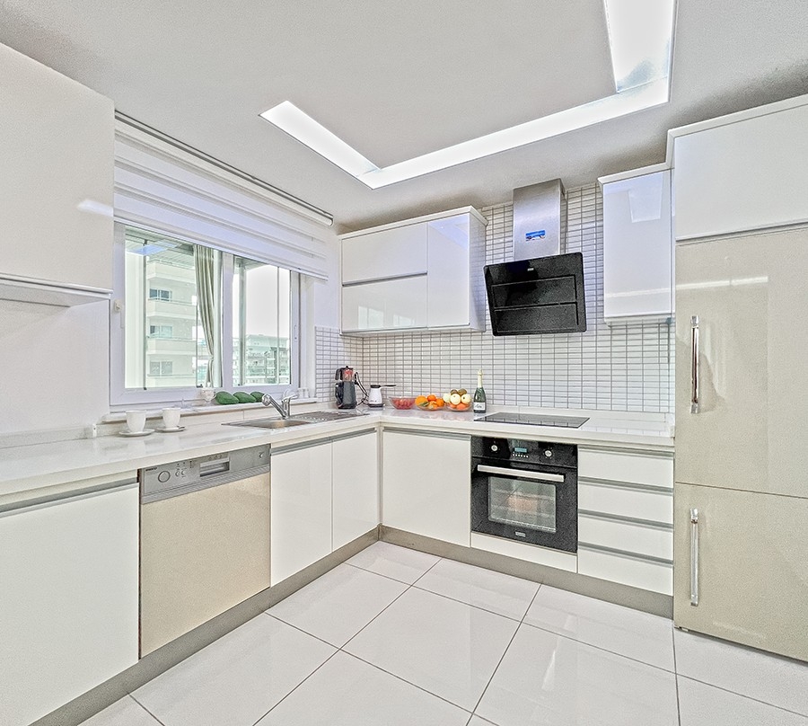 2+1 Slottutsikt Penthouse i Mahmutlar, Alanya