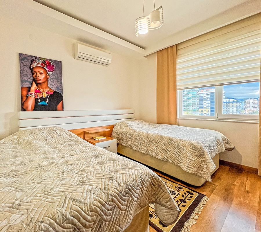 2+1 Slottutsikt Penthouse i Mahmutlar, Alanya