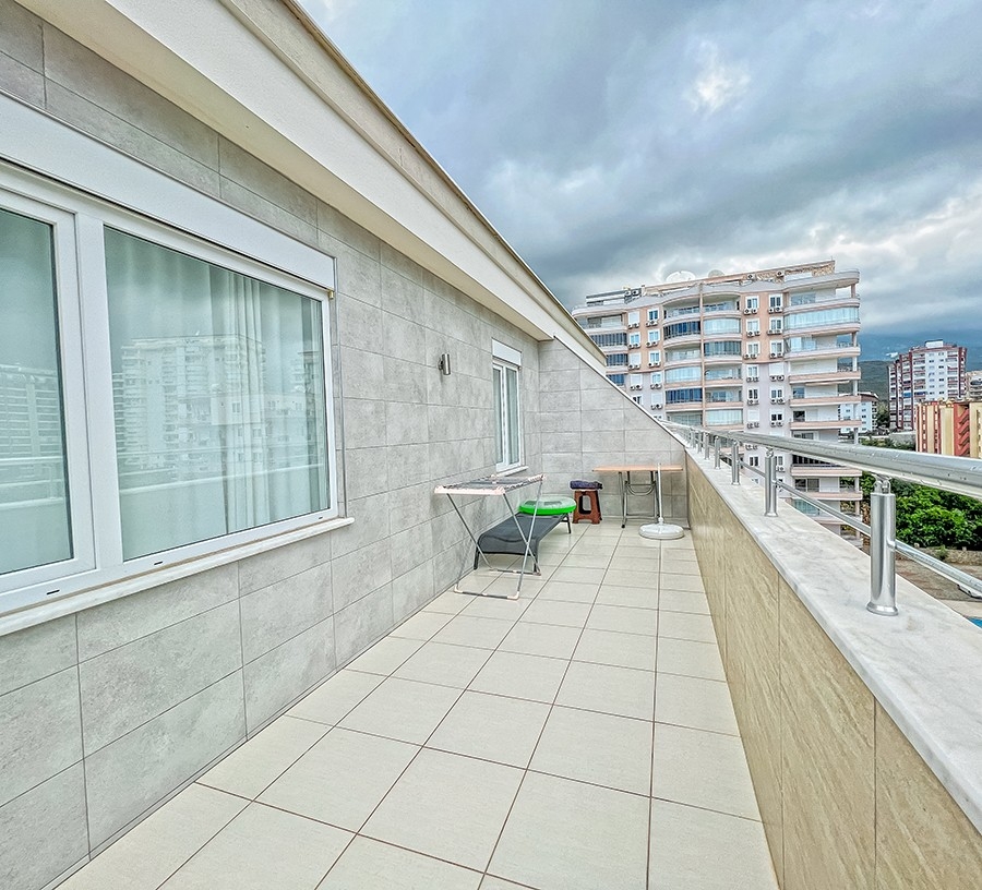 2+1 Slottutsikt Penthouse i Mahmutlar, Alanya