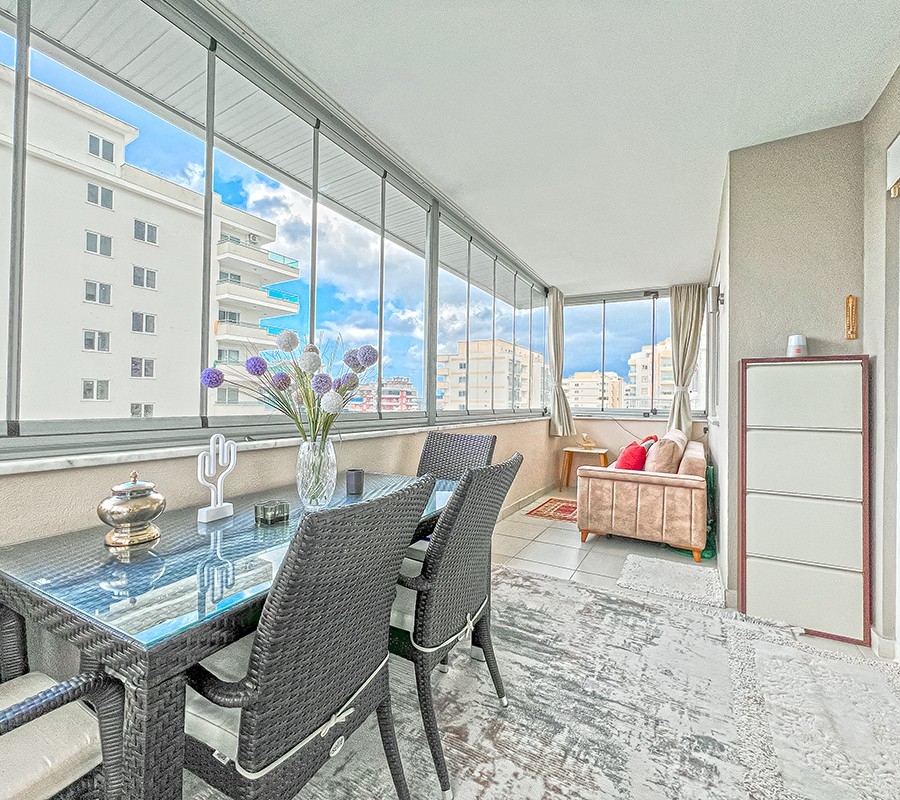 2+1 Slottutsikt Penthouse i Mahmutlar, Alanya