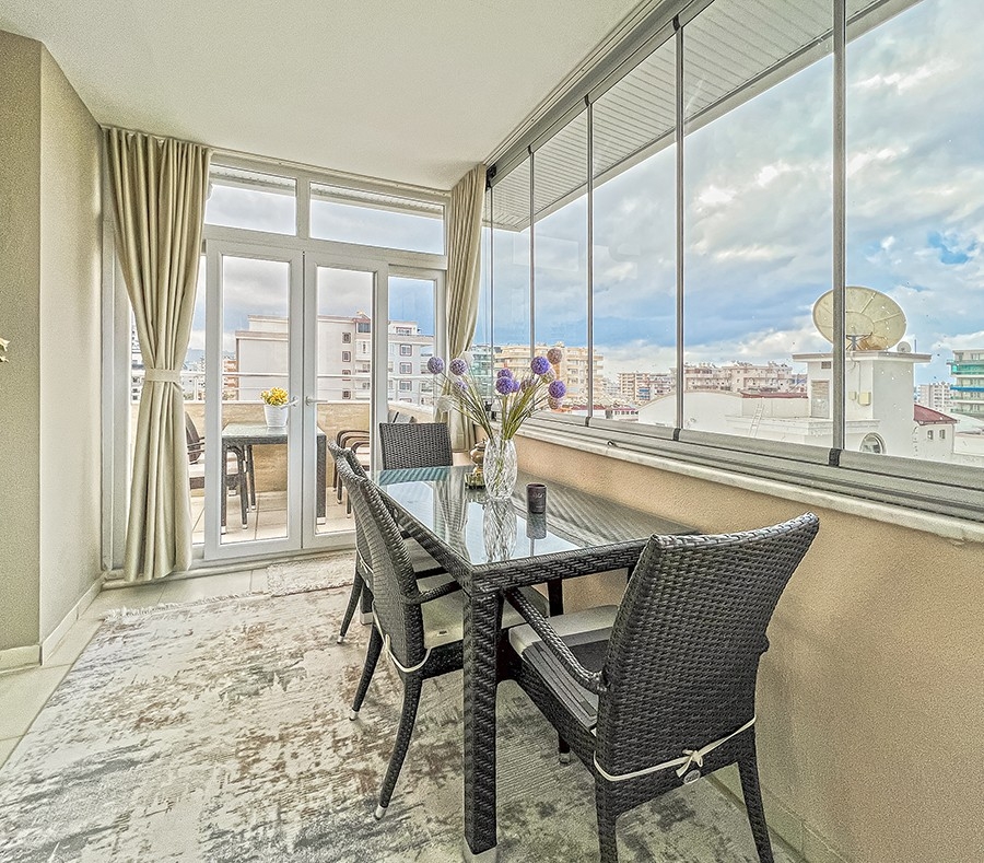 2+1 Slottutsikt Penthouse i Mahmutlar, Alanya
