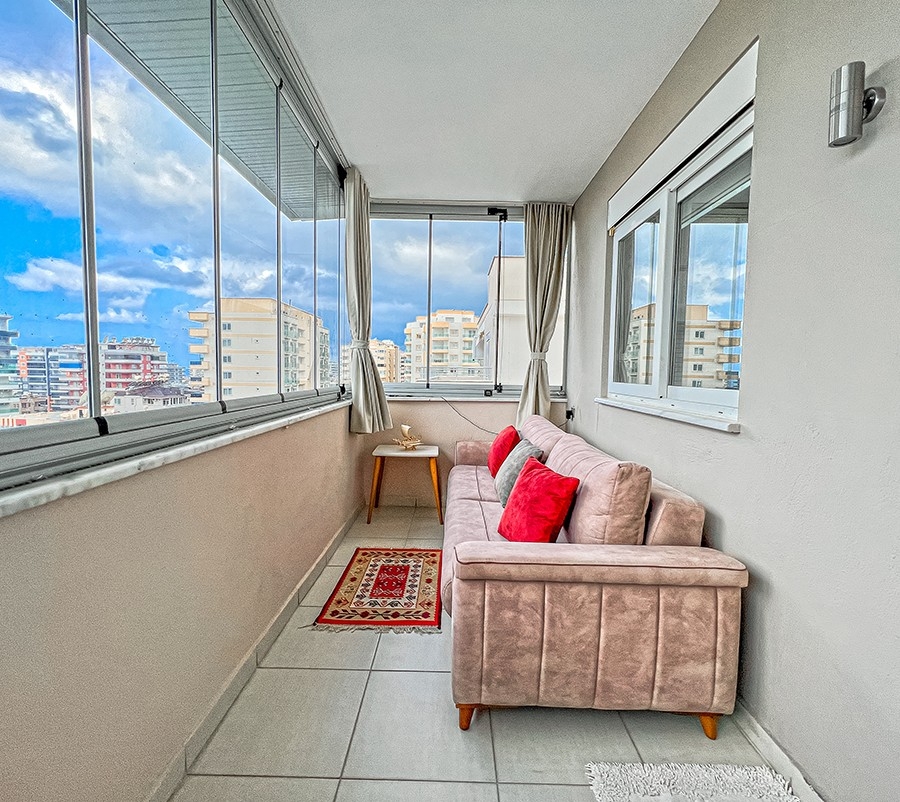 2+1 Slottutsikt Penthouse i Mahmutlar, Alanya