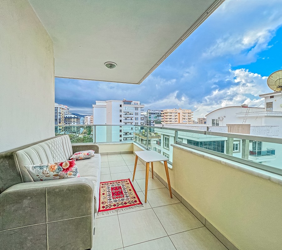 2+1 Slottutsikt Penthouse i Mahmutlar, Alanya
