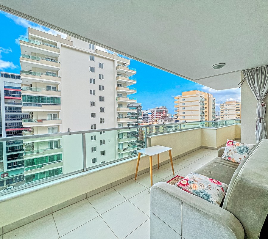 2+1 Slottutsikt Penthouse i Mahmutlar, Alanya