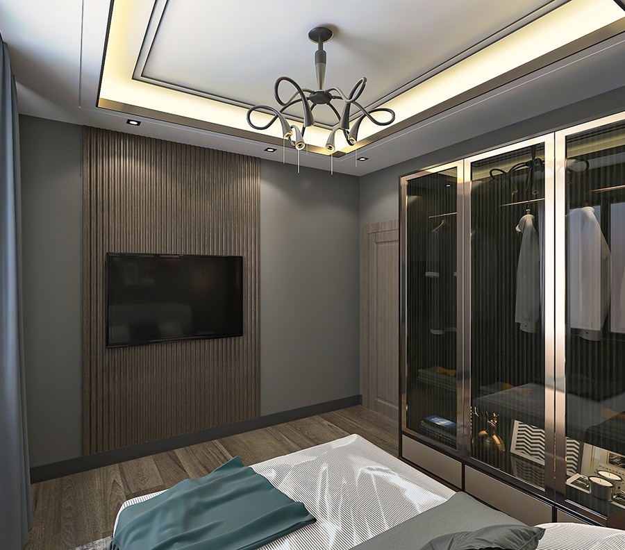 Luxury 1+1 Apartment with Castle and Mountain Views, Alanya - Mahmutlar