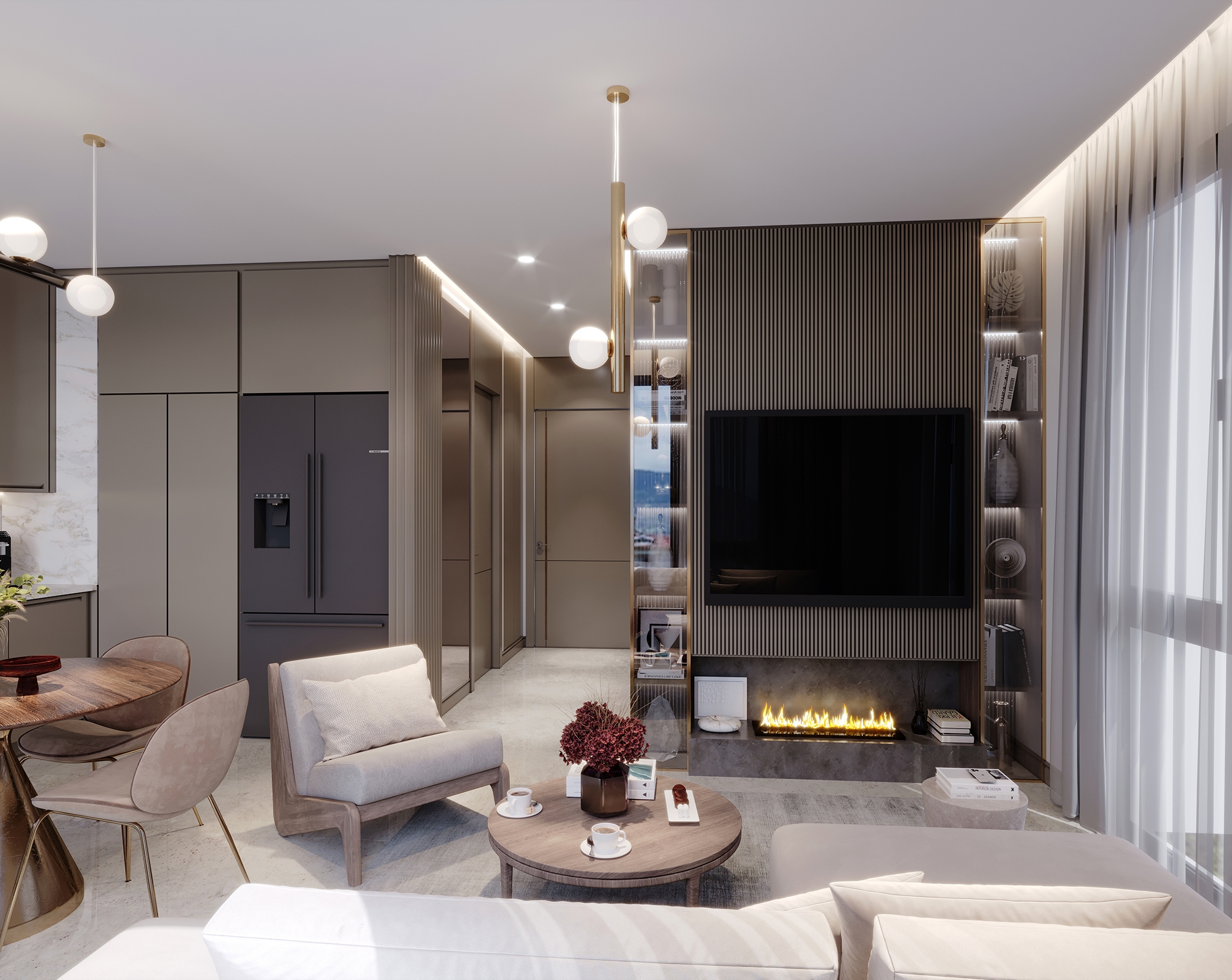 Luxury 1+1 with Castle and Mountain Views