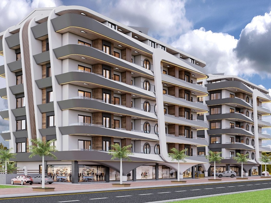 Luxurious Mountain View 1+1 Apartment in Gazipasa, Alanya