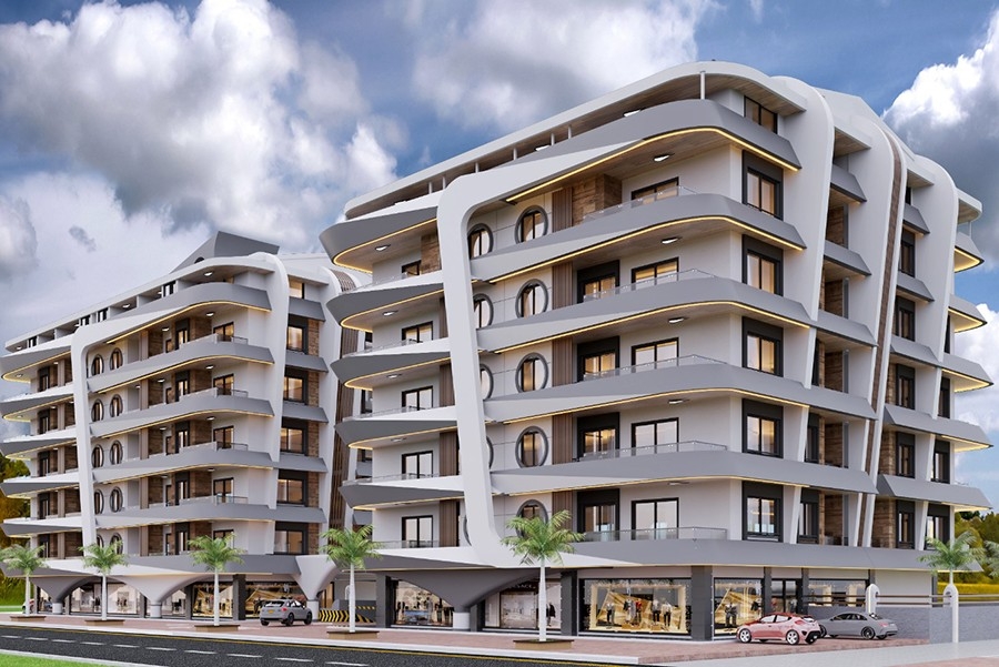 Luxurious Mountain View 1+1 Apartment in Gazipasa, Alanya