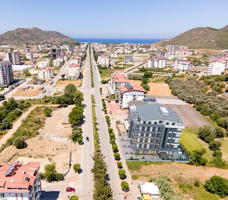 Luxurious Mountain View 1+1 Apartment in Gazipasa, Alanya