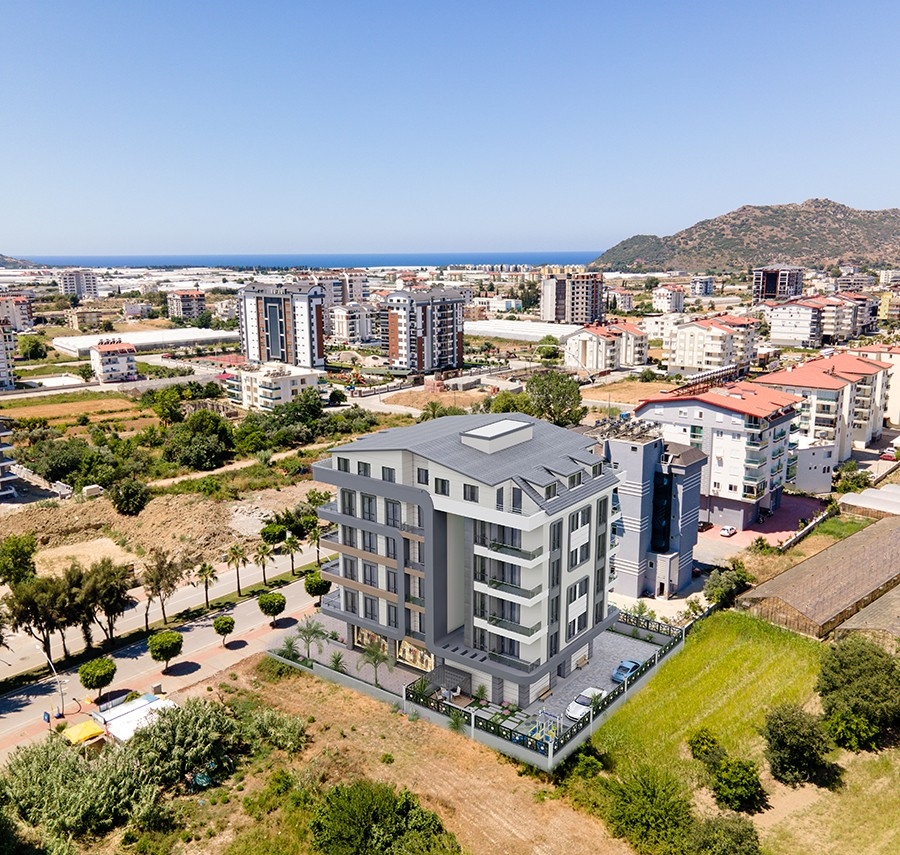 Luxurious Mountain View 1+1 Apartment in Gazipasa, Alanya