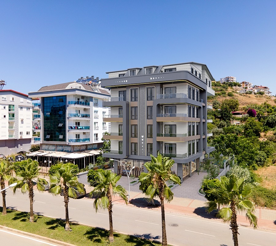 Luxurious Mountain View 1+1 Apartment in Gazipasa, Alanya