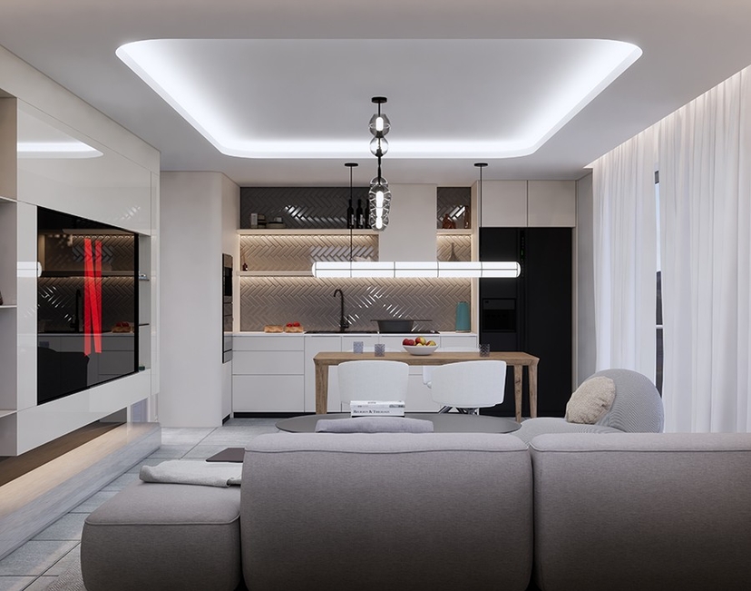 Luxurious Mountain View 1+1 Apartment in Gazipasa, Alanya