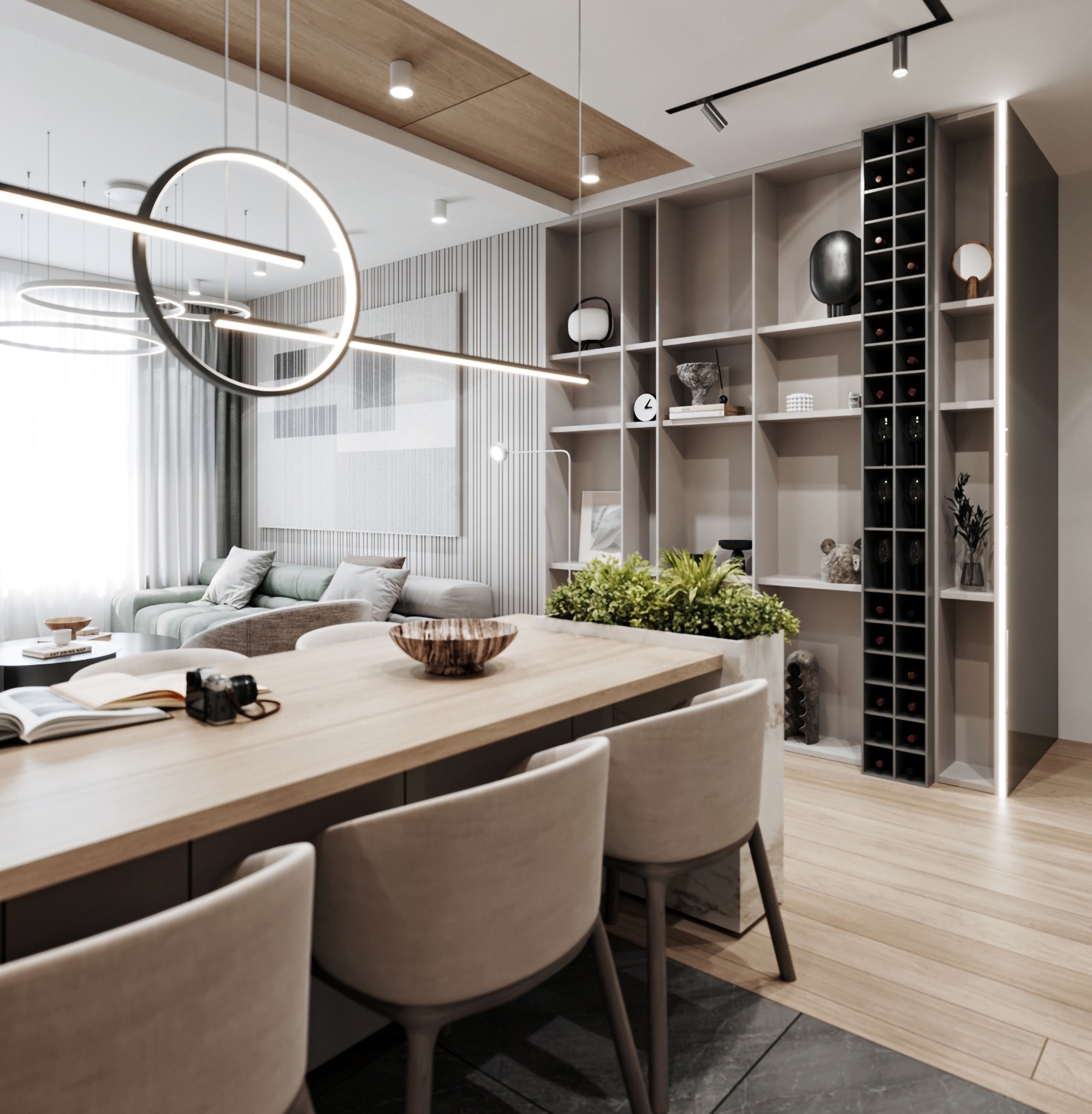 Luxuriöse 1+1 Wohnung mit Bergblick in Gazipasa, Alanya