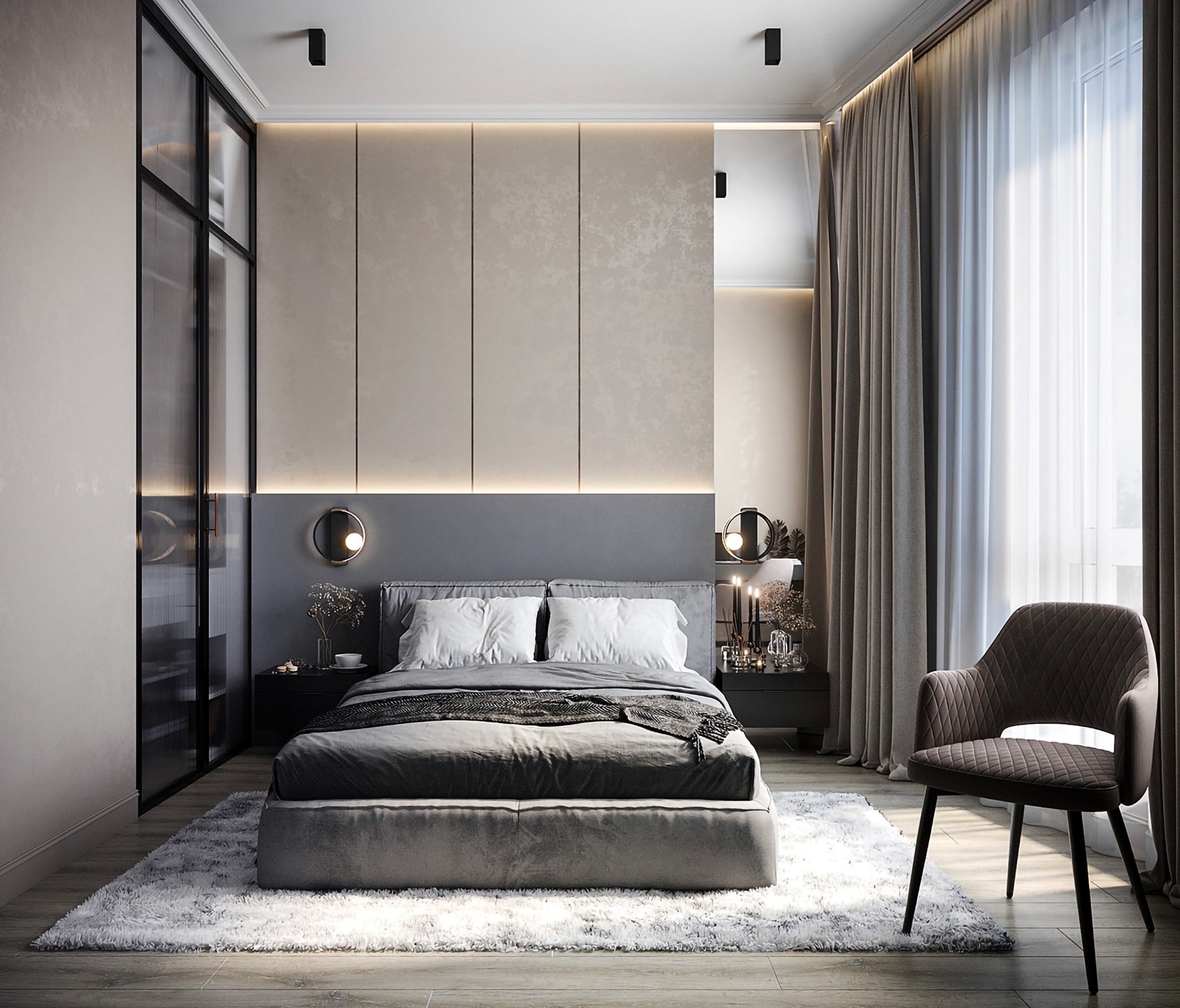 Luxuriöse 1+1 Wohnung mit Bergblick in Gazipasa, Alanya