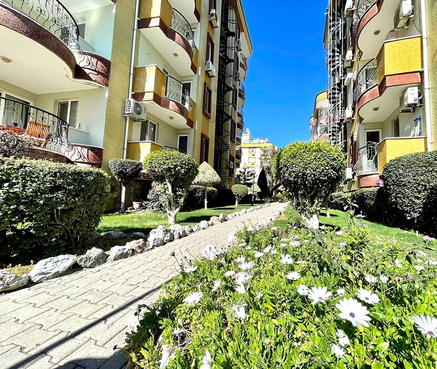 Bjergudsigt 2+1 Lejlighed i Oba, Alanya