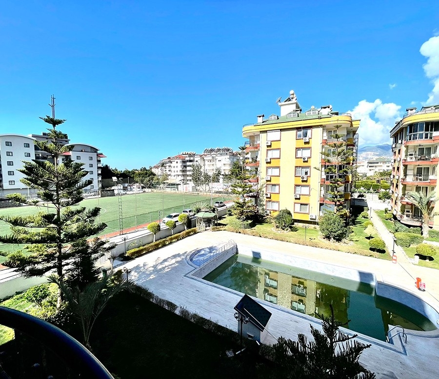 Bjergudsigt 2+1 Lejlighed i Oba, Alanya