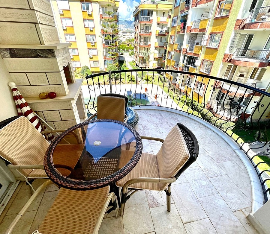 Bjergudsigt 2+1 Lejlighed i Oba, Alanya