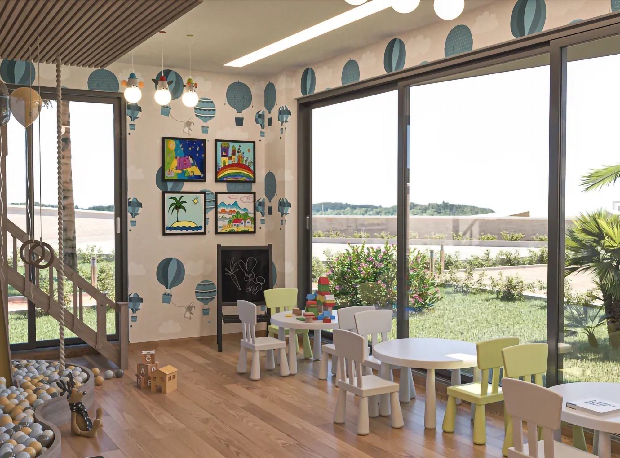 Luxuriöse 1+1 Wohnung mit Meerblick und Burgblick in Avsallar