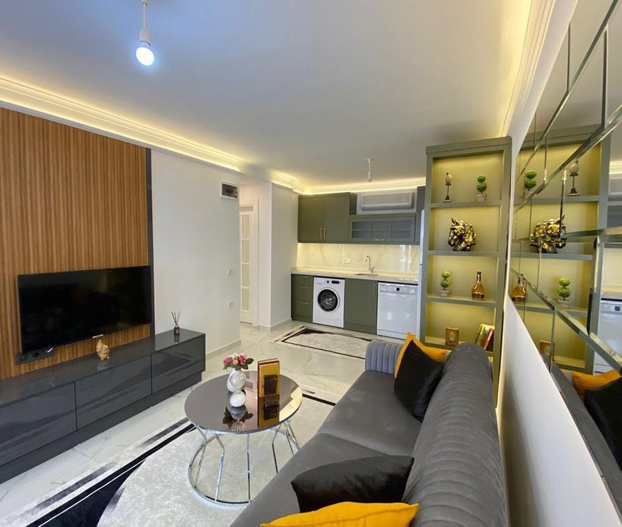 1+1 Slott & Fjellutsikt Leilighet, Alanya-Mahmutlar