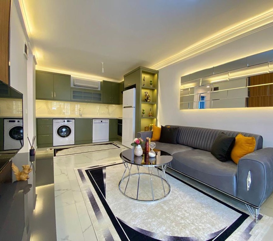 1+1 Slott & Fjellutsikt Leilighet, Alanya-Mahmutlar