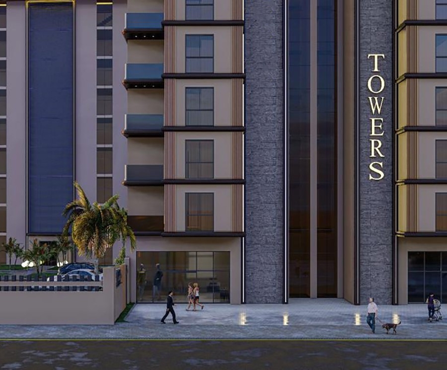 Luxury project with sea view apartments in Payallar district
