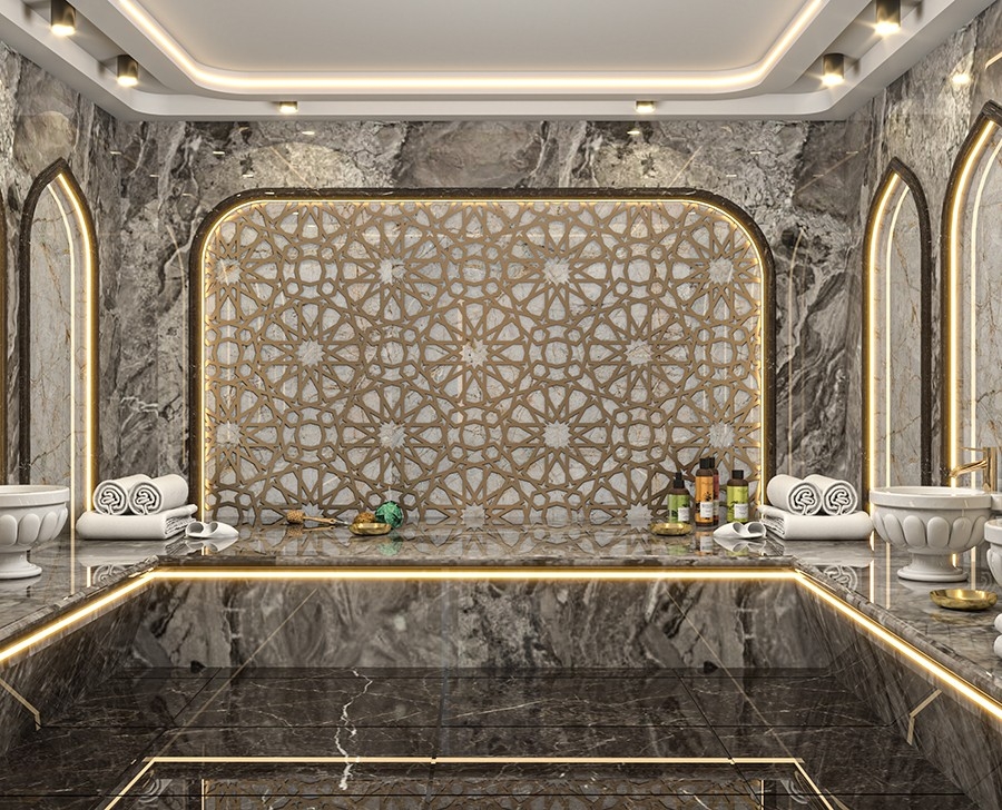 Luxury project with sea view apartments in Payallar district