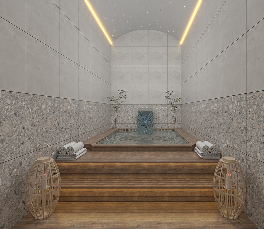 Luxury project with sea view apartments in Payallar district