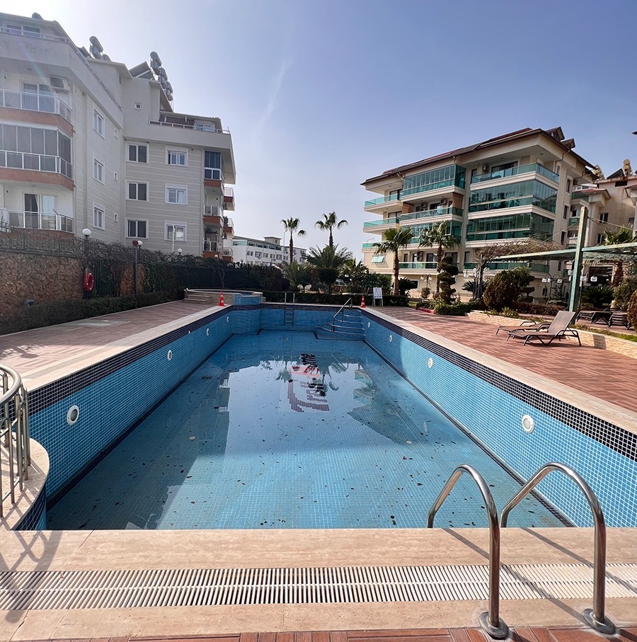 Luxuriöses 1+1 Apartment mit Burg- und Bergblick, Alanya - Oba