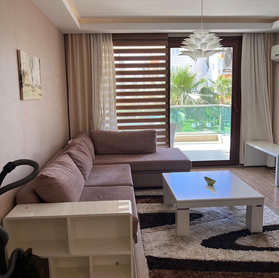 Luxuriöses 1+1 Apartment mit Burg- und Bergblick, Alanya - Oba