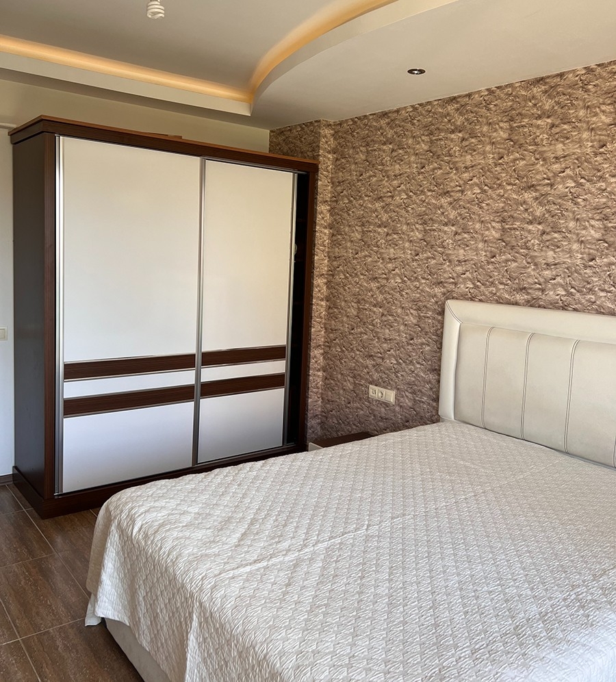 Luxuriöses 1+1 Apartment mit Burg- und Bergblick, Alanya - Oba