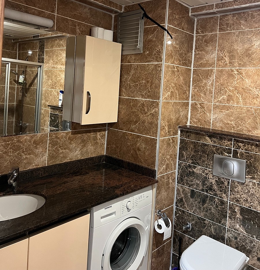 Luxuriöses 1+1 Apartment mit Burg- und Bergblick, Alanya - Oba