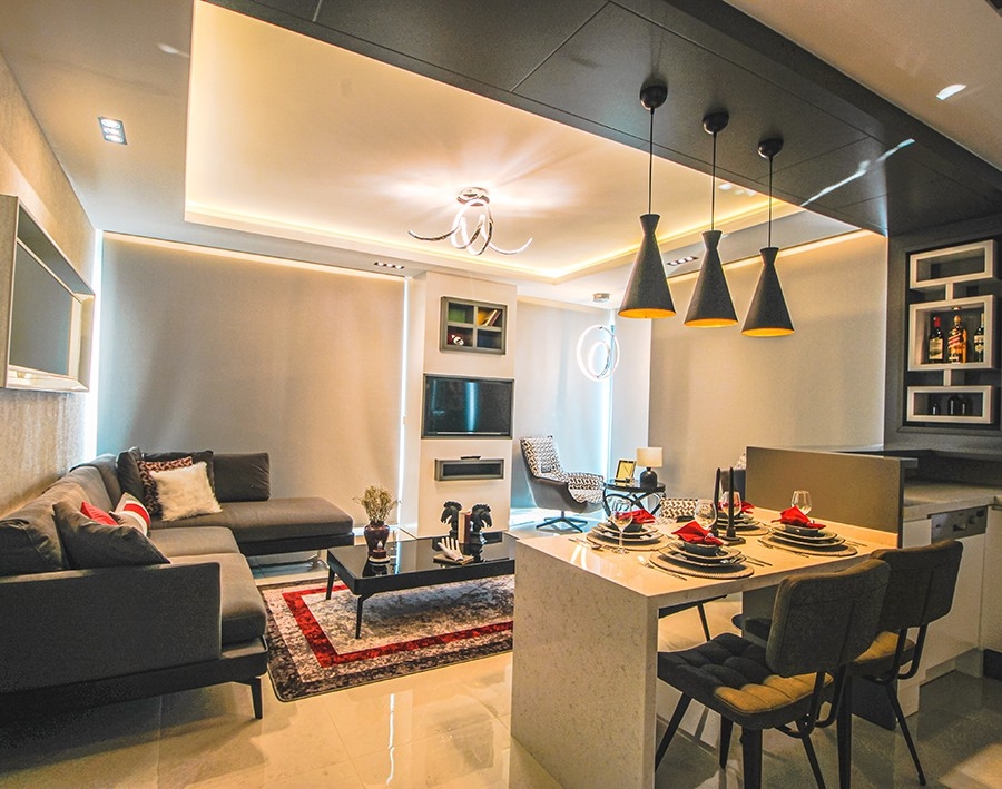 Luxury 2-bedroom beachfront apartment in Mahmutlar