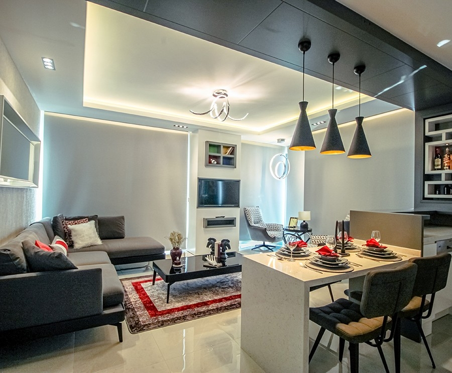 Luxury 2-bedroom beachfront apartment in Mahmutlar