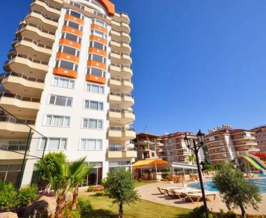 Luxuriöse 2+1 Wohnung mit Meerblick und Bergblick, Alanya - Cikcilli