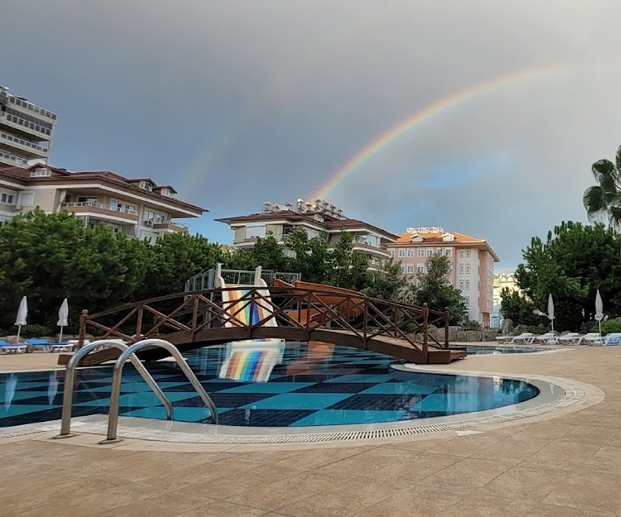 Luxuriöse 2+1 Wohnung mit Meerblick und Bergblick, Alanya - Cikcilli
