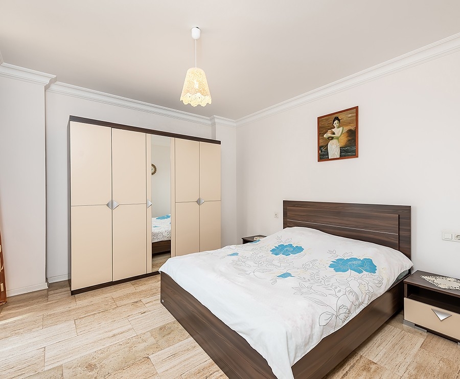 Luxuriöse 2+1 Wohnung mit Meerblick und Bergblick, Alanya - Cikcilli