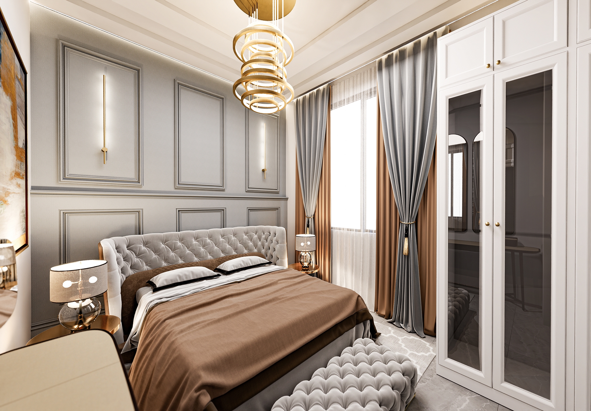 Luxury 1+1 Apartment with Castle and Mountain Views, Alanya - Mahmutlar