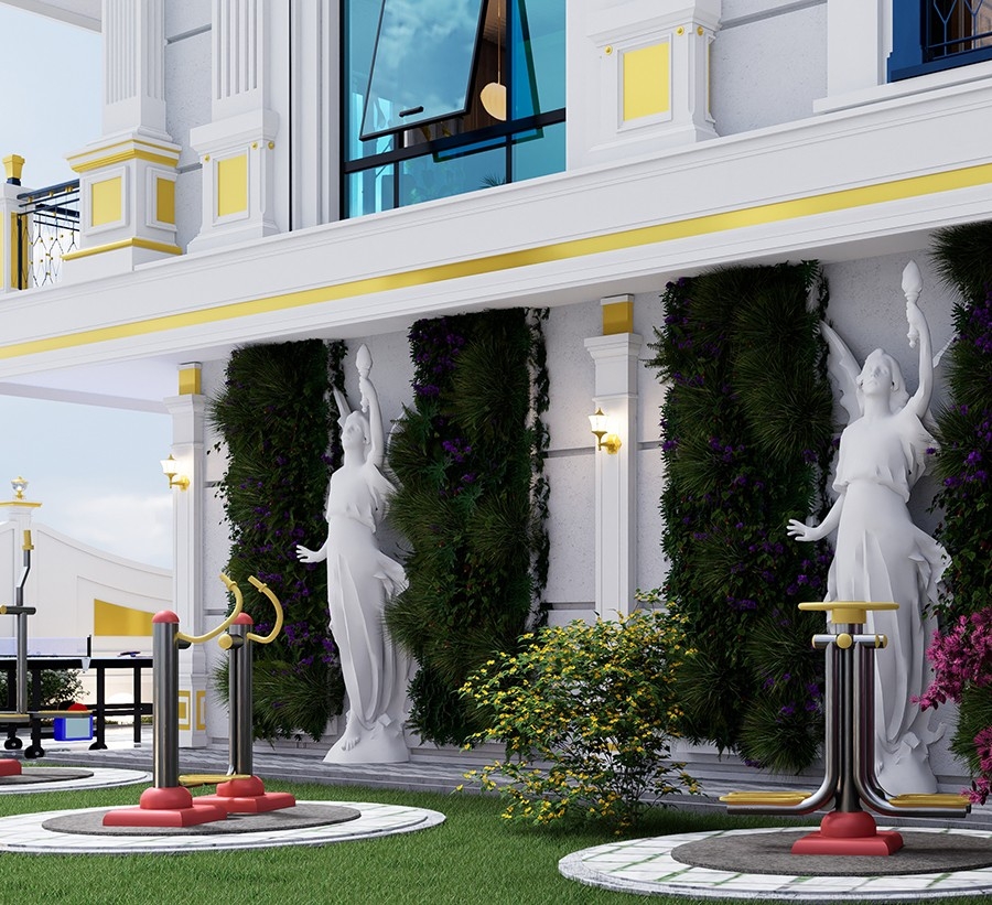 Attractive apartments for sale with sea view in Alanya