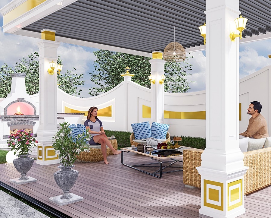 Attractive apartments for sale with sea view in Alanya