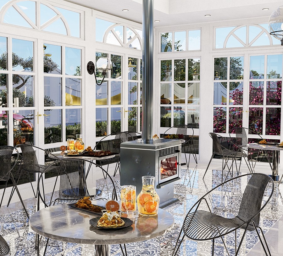 Attractive apartments for sale with sea view in Alanya