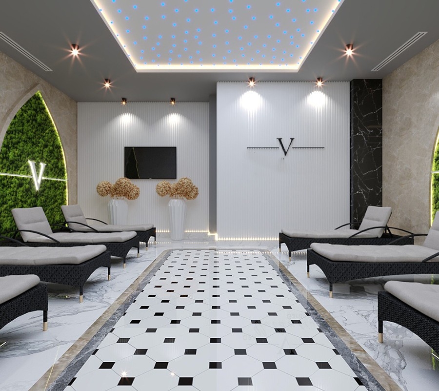 Attractive apartments for sale with sea view in Alanya