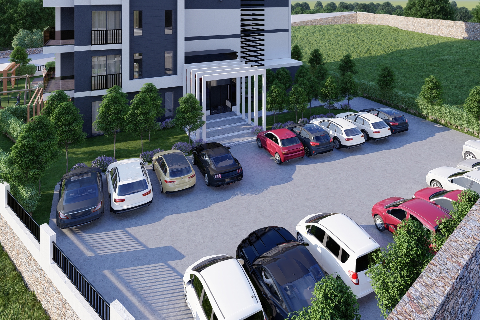Luxury 1+1 Apartment with Sea and Mountain Views, Alanya - Demirtas
