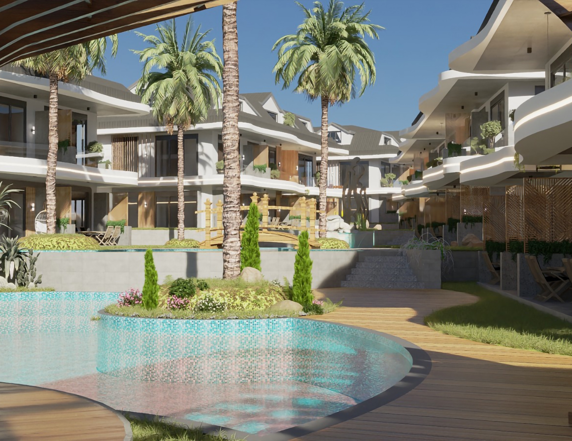 Ylellinen 1+1 Asunto Meri- ja Vuorinäköalalla, Alanya - Incekum