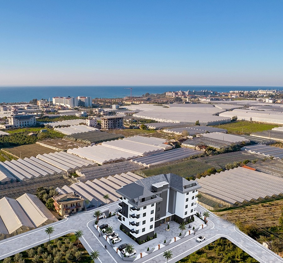 Project under construction in Payallar-Alanya area