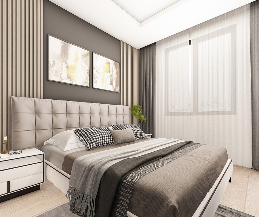 Project under construction in Payallar-Alanya area