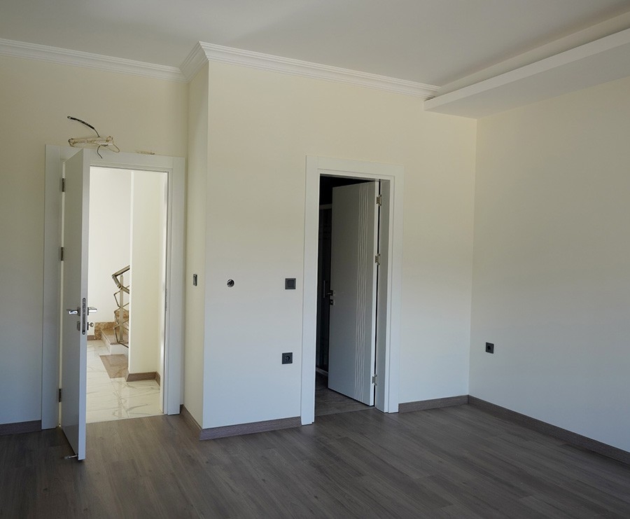 Lyxig 3+1 Villa med utsikt över slott och berg, Alanya - Kargicak